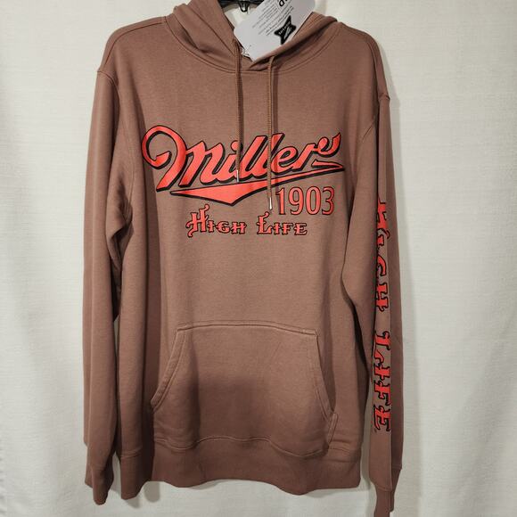 Miller 1903 High life men's  Hoodie Medium - Picture 1 of 6